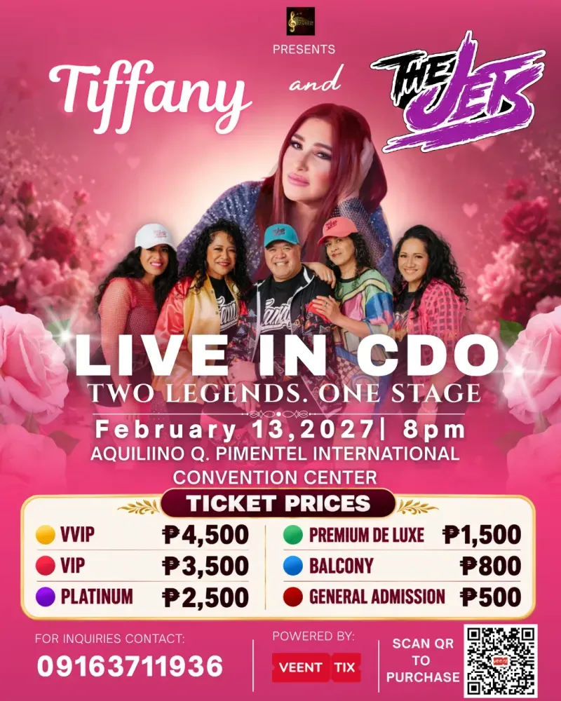TIFFANY & THE JETS Live in Cagayan De Oro City 