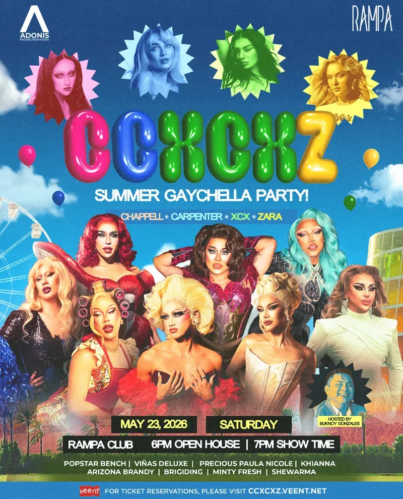 CCXCXZ Summer Gaychella Party!