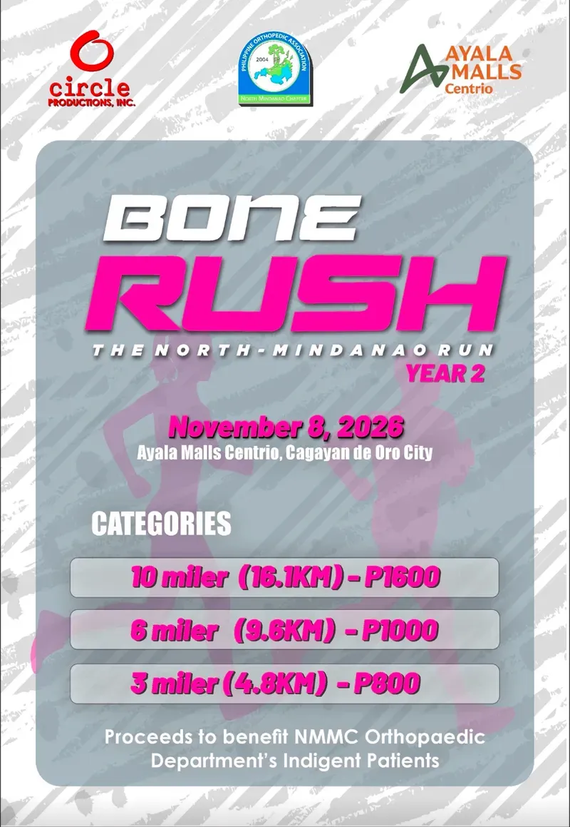 Bone Rush (The North-Mindanao Run) Year 2